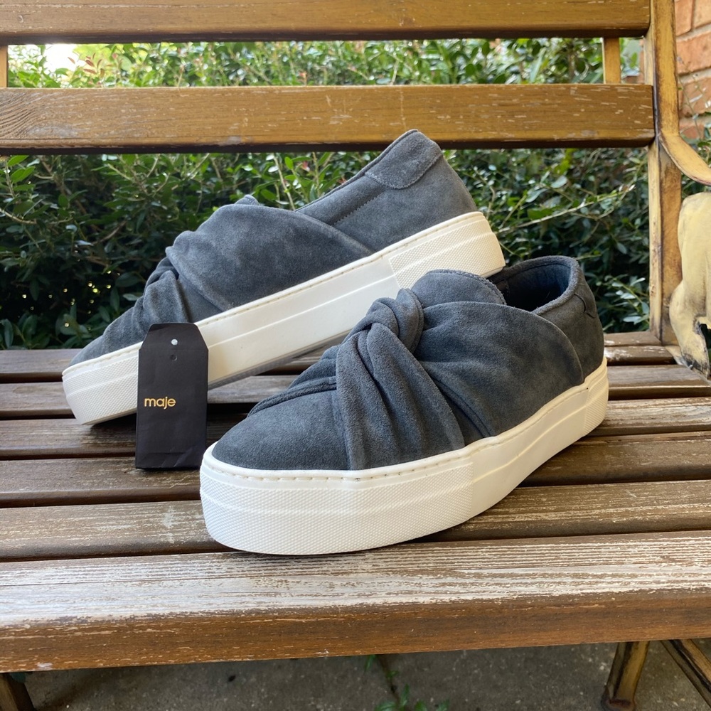 Sold on Mercari - Maje Slip On Sneakers